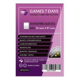Протекторы Games7Days (59 X 92 мм) Euro Size Premium (50 шт)